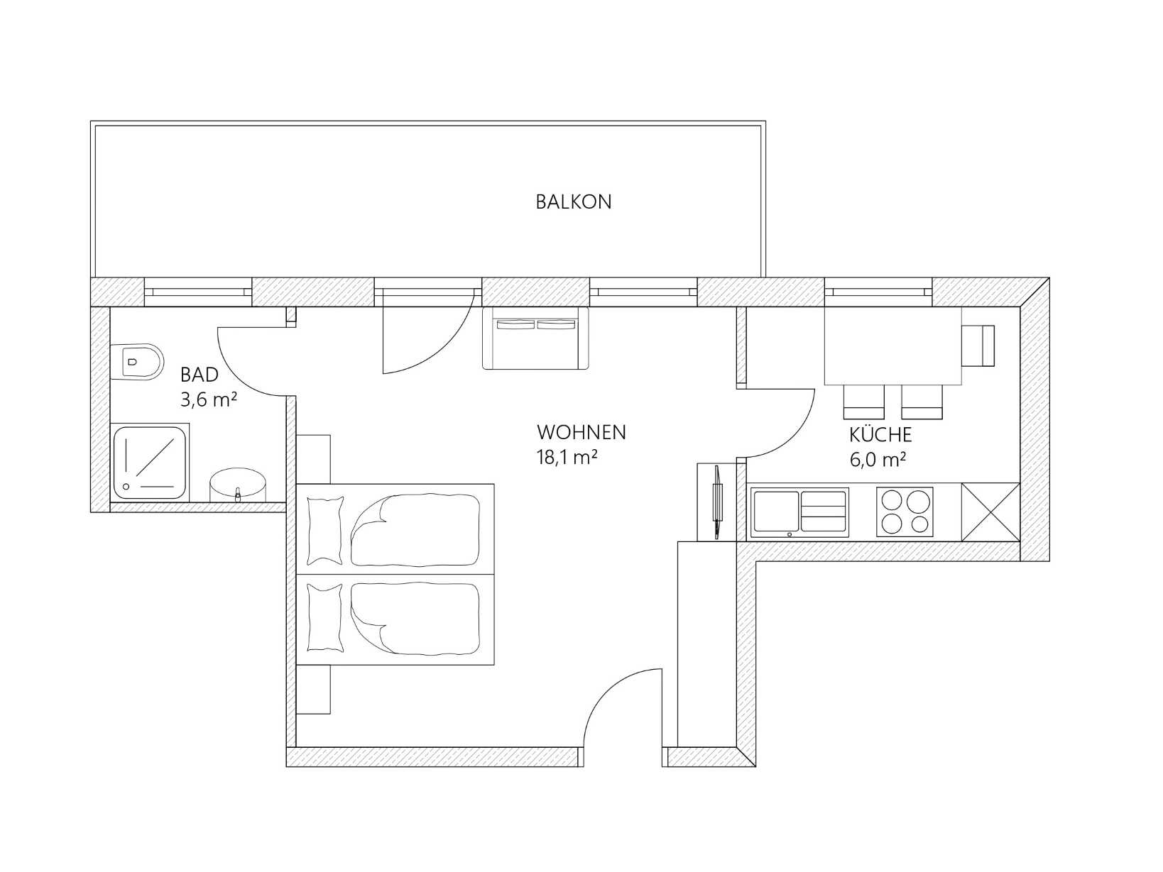 Apartment 2 - Plan